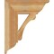 Ekena Millwork Legacy Traditional Rough Sawn Bracket, Western Red Cedar, 6"W x 20"D x 24"H BKT06X20X24LEC01RWR - alternate 3